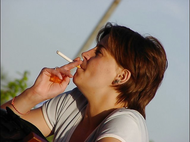 Hot Smoking Women #28576789