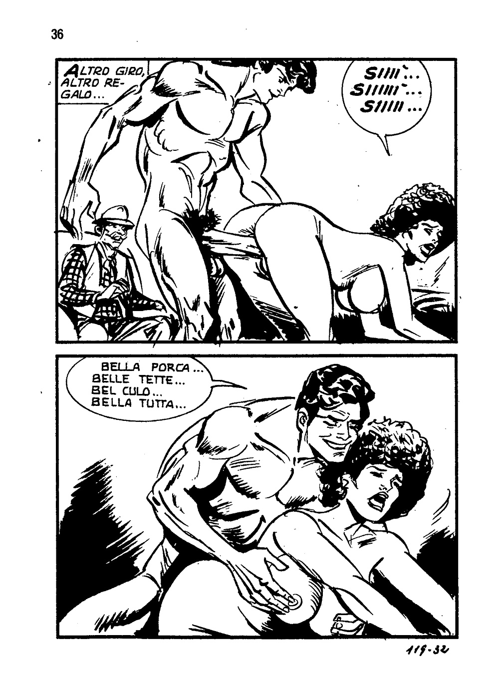 Vieux Comics Porno Italien 9 #39942524