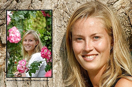 Mathilde Johanson, french tenniswoman #34159021