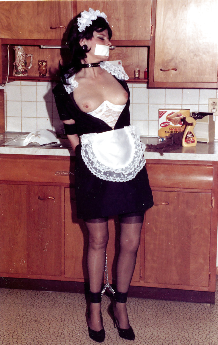 Vintage maid in bondage
 #33160450