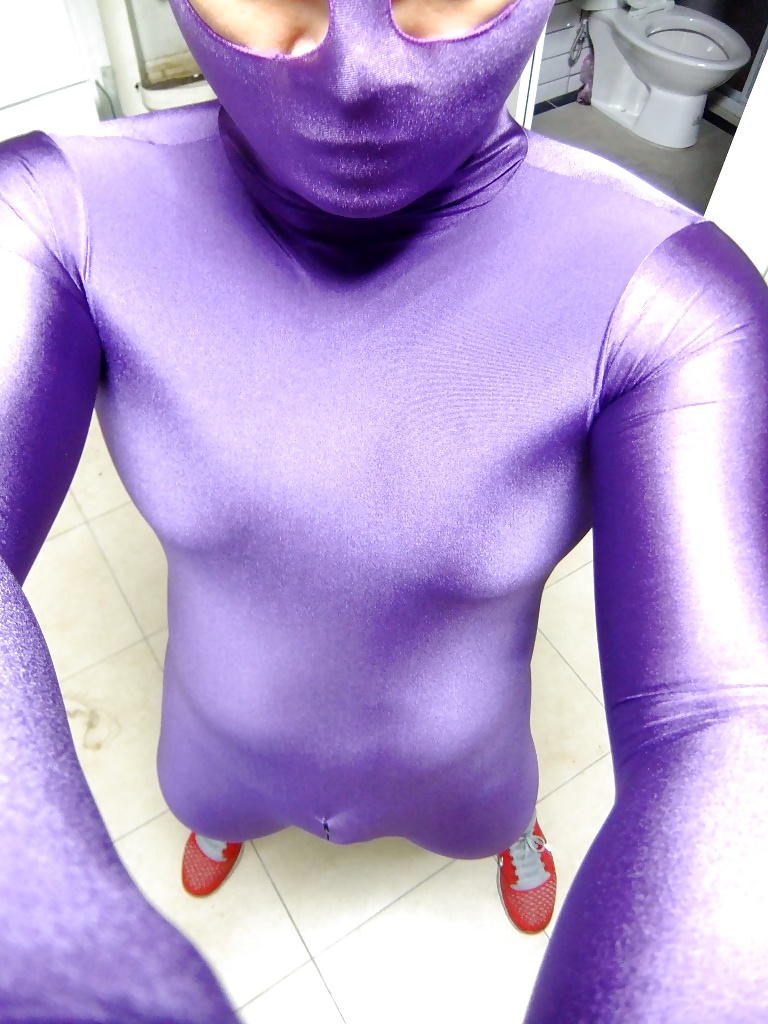 Purple zentai #26874904