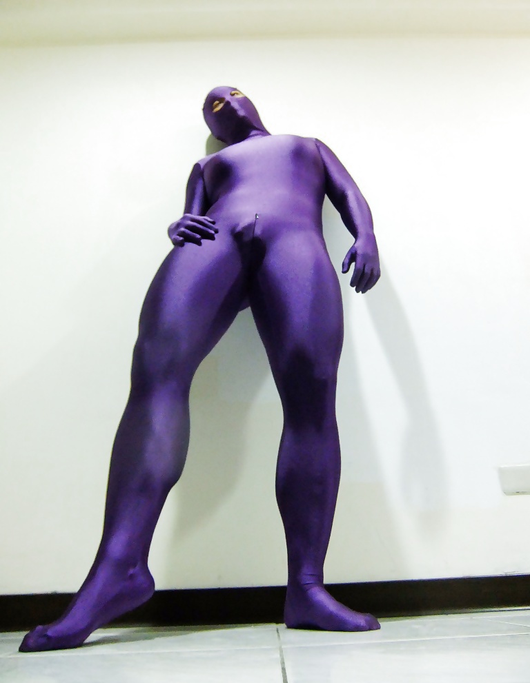 Purple zentai #26874919