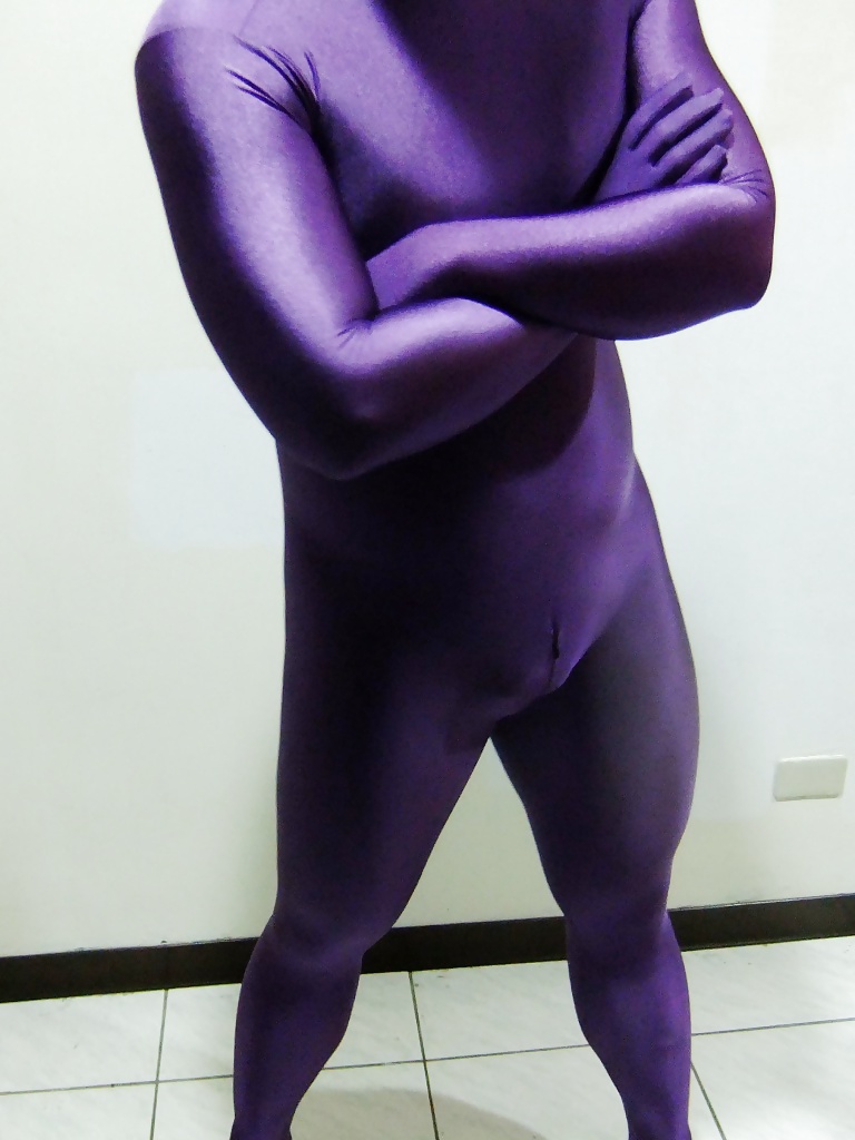 Purple zentai #26874980