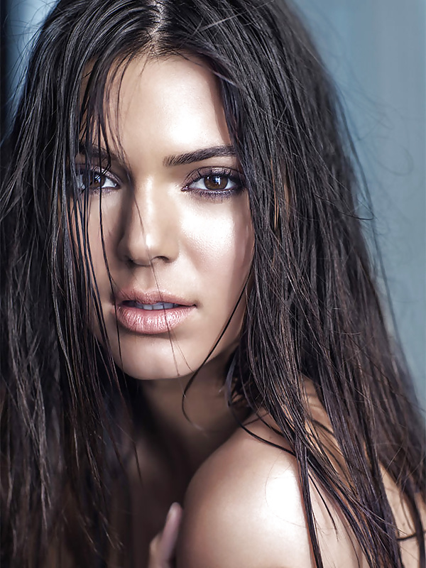 Kendall Jenner Covered Topless in Russell James  #31053373
