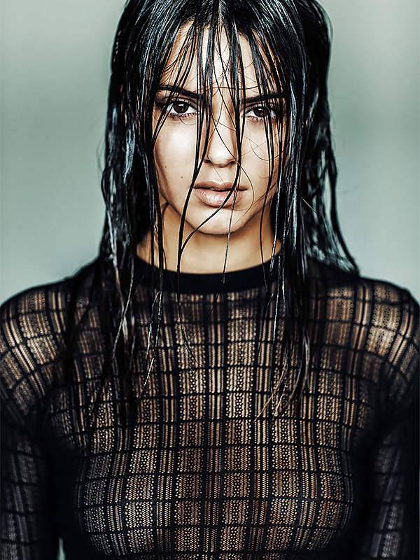 Kendall Jenner Covered Topless in Russell James  #31053377