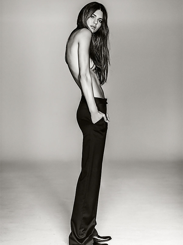 Kendall Jenner Covered Topless in Russell James  #31053380