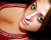 Cleavage and Down Blouse  #31069599
