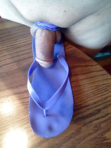 Purple Flip Flops Toe Ring  #28362224