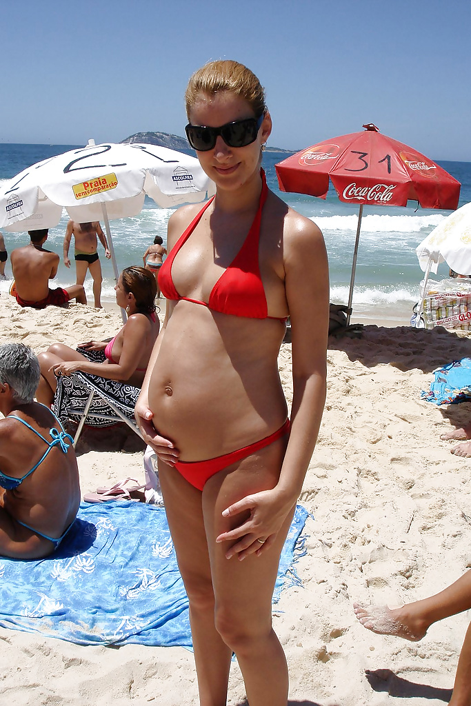 Pregnant Amateurs - Sexy In Bikinis! #33355401