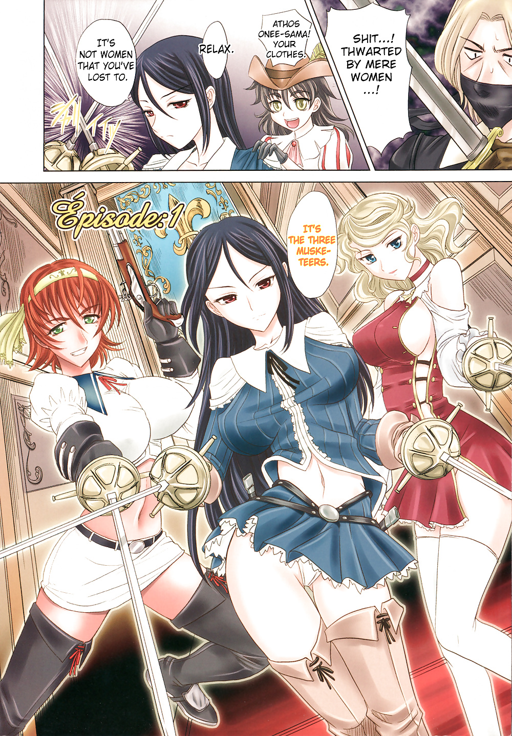 Rapiere (The Three Musketeers) Part 1 #27772849