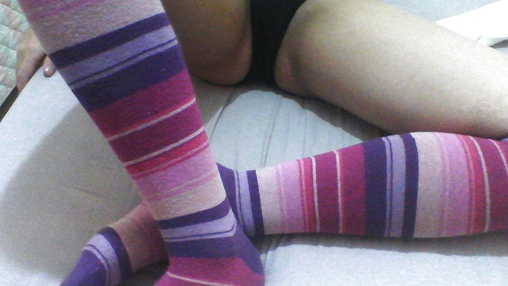 Crossdresser teen socks #23015495
