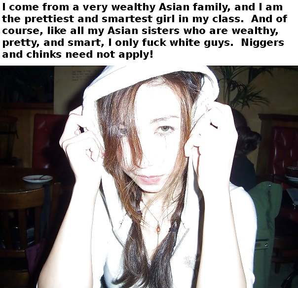 Asian pussy is for white cock #40857463