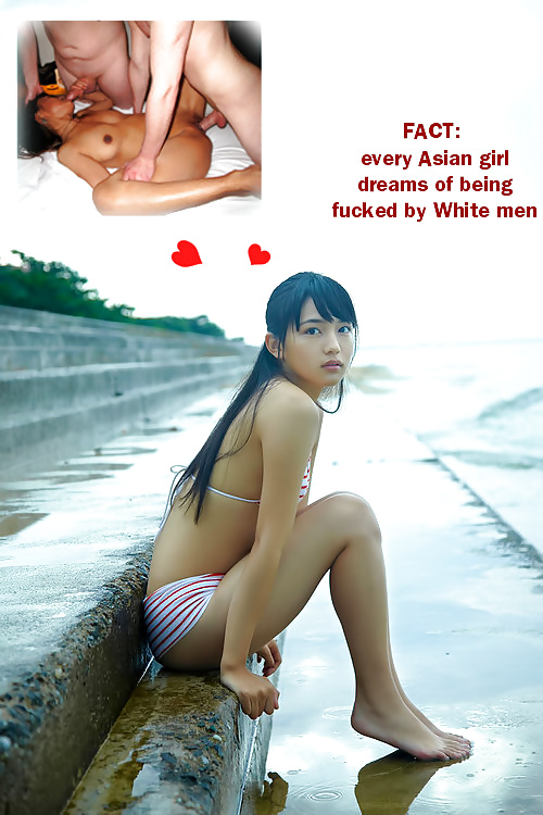 Asian pussy is for white cock #40857540