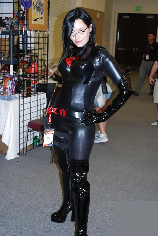 Girl in PVC Fetish Outfits #29880337