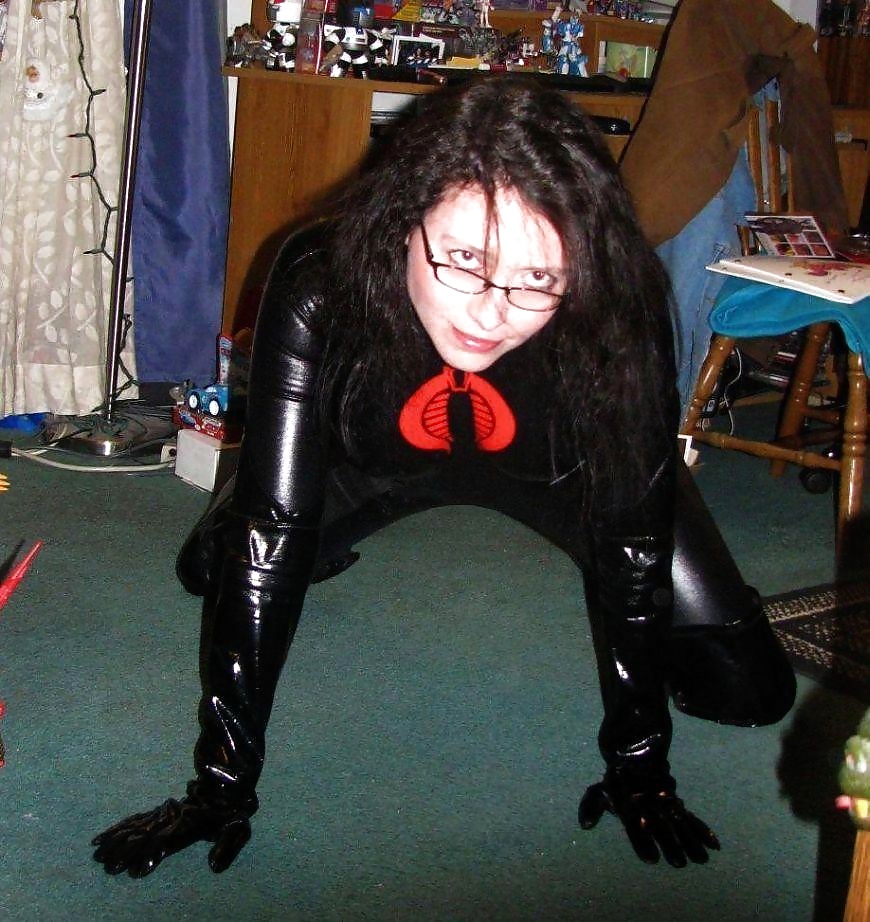Girl in PVC Fetish Outfits #29880345