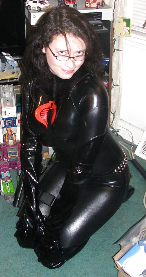 Girl in PVC Fetish Outfits #29880446