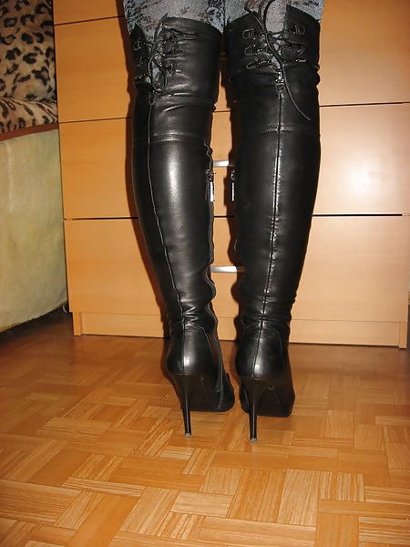 Heels and leather #26260327