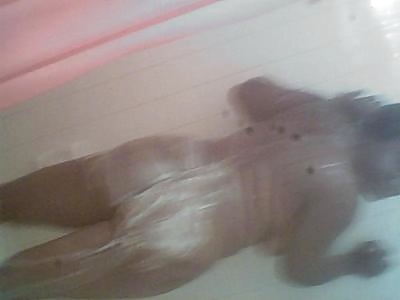 Thick Black Girl Taking A Bath #33776944