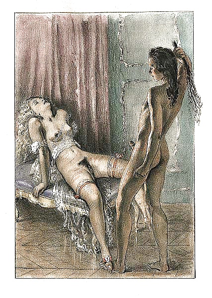 Vintage Erotic Drawings 12 #32855298