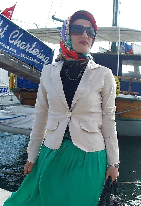 Türkisch Arabischen Turban-Hijab #32572233