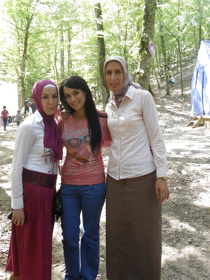 Türkisch Arabischen Turban-Hijab #32572537