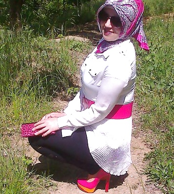 Türkisch Arabischen Turban-Hijab #32572613