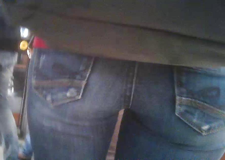 Nerd chick jeans ass
 #38007566