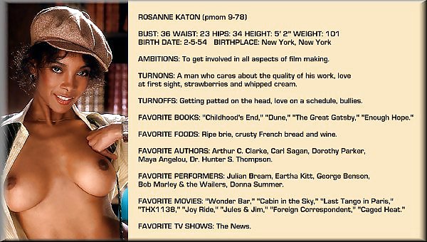 ロザンヌ・カトン - Sept. '78年プレイメイト
 #24529637