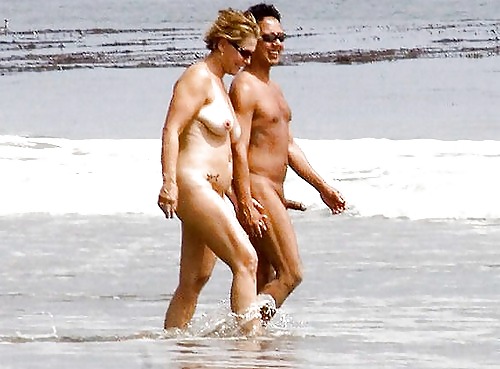 Caught erecting at nude beach #23903379