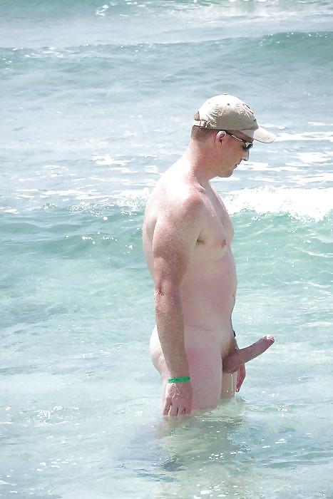 Caught erecting at nude beach #23903458