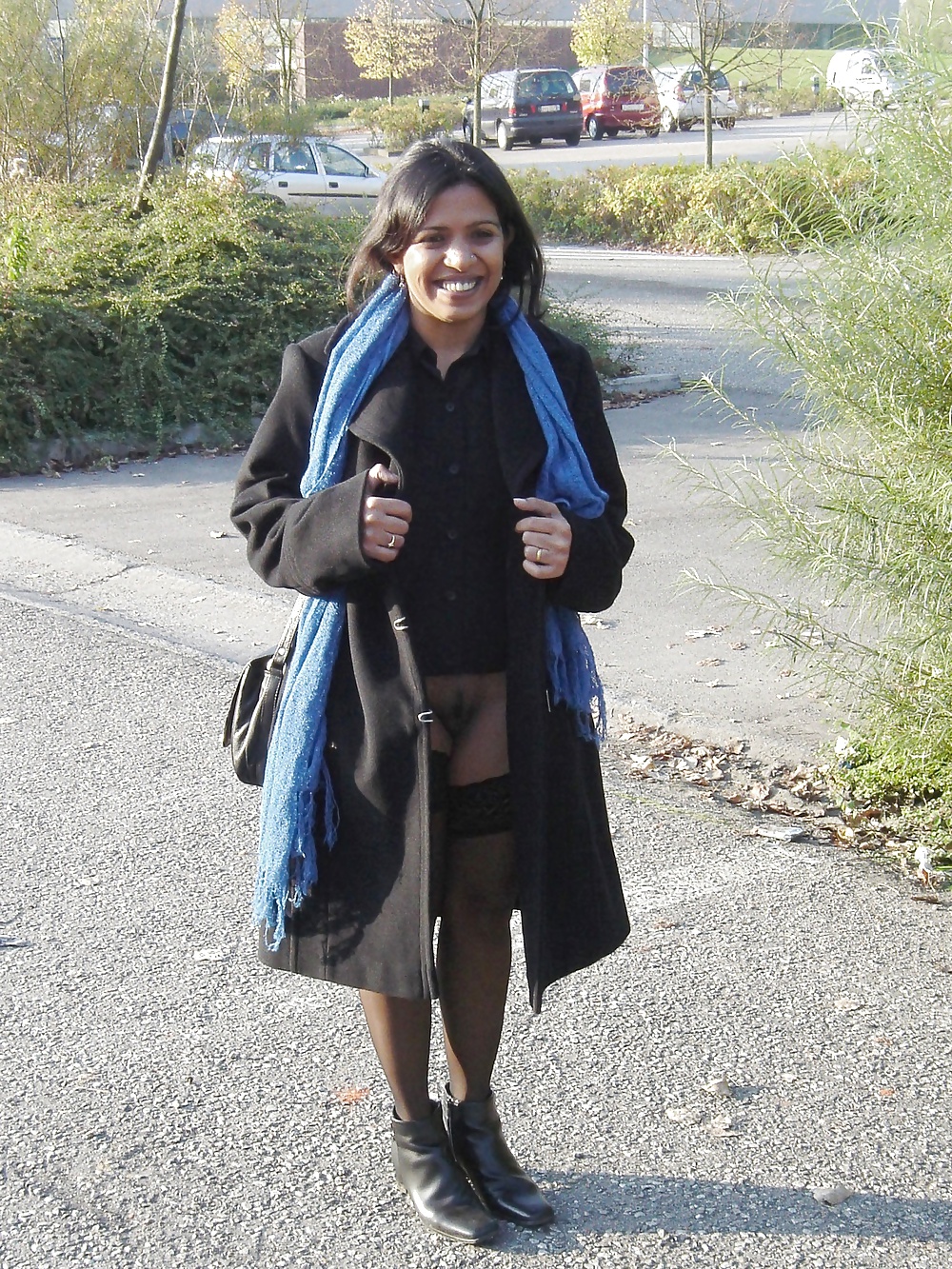 Desi Indian Milf Loves Exposing Herself Outdoors #25831069