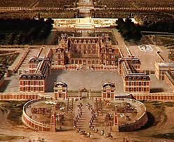 Chateau de versailles et son jardin a la francaise 
 #28359669