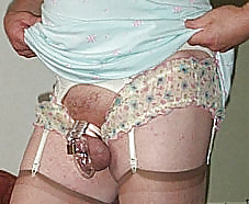 Locked in flowery knickers #30112229