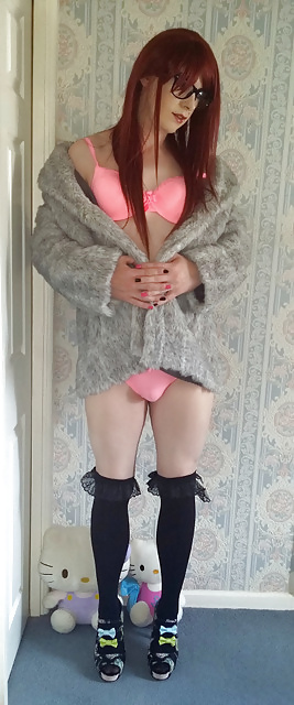 Pretty Kitty Fur Coat and Panties #40047980