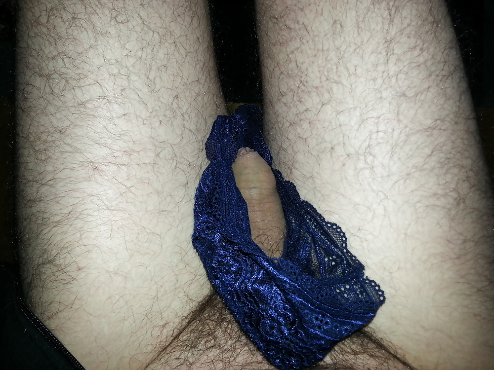 Playing with my wife's thongs #35990838