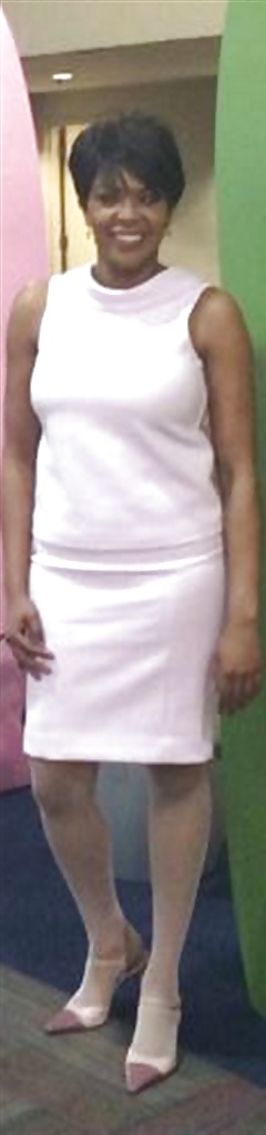 Ebony Babes Wearing White Stockings & Pantyhose #25159533