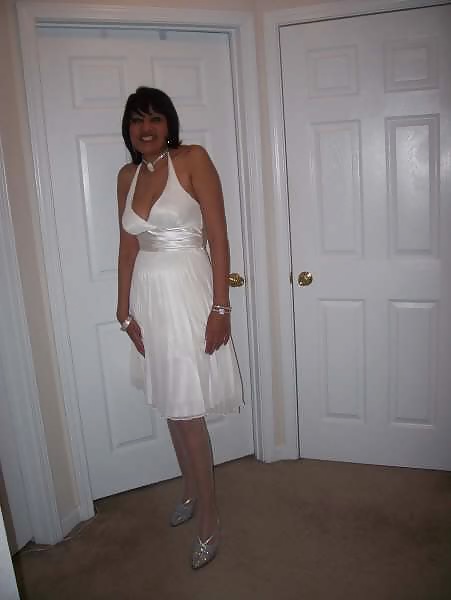 Ebony Babes Wearing White Stockings & Pantyhose #25160669