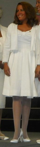 Ragazze ebano con calze e collant bianchi
 #25160737