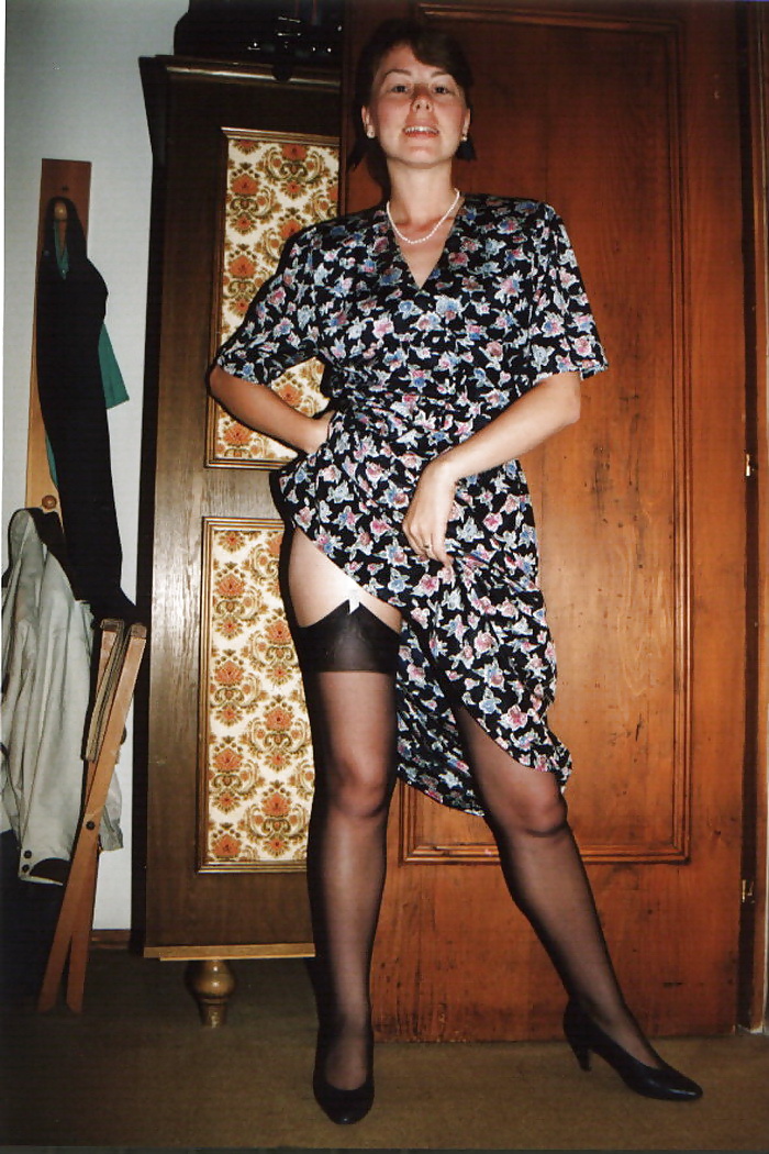 A Flash of Thigh & Stocking Tops #31564610