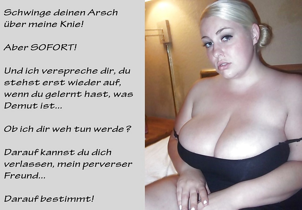 Femdom captions german part 38 #24280201