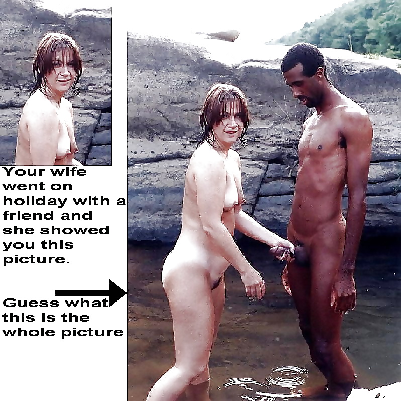 Sissy & interracial Cuckold Captions 04 #27242590