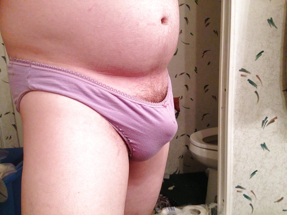 Me in my wifes panties and bare ass #28727071