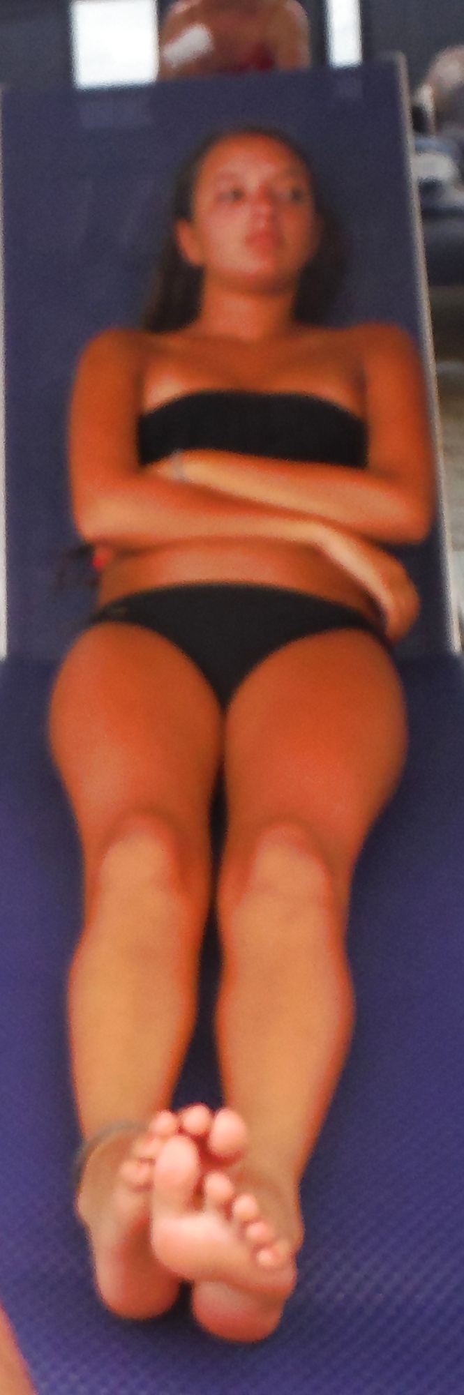 Cute Italian teen butt & ass at bikini pool  #29000604