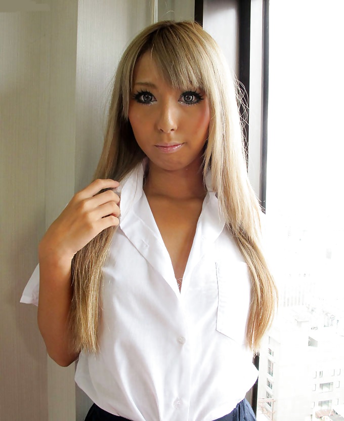 Cute Tanned Japanese Girl #27223563