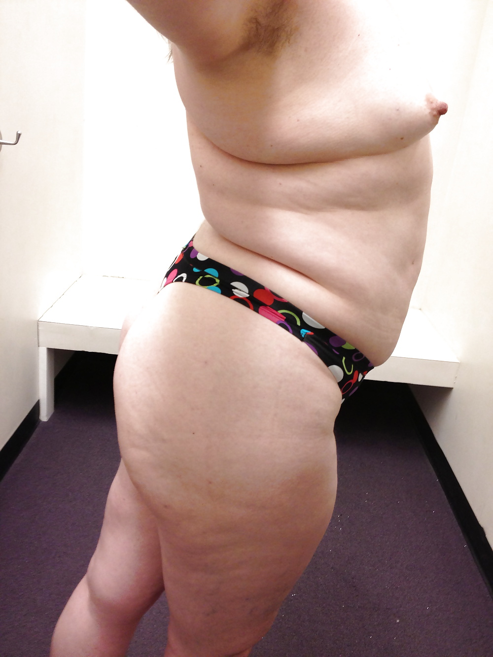 Showing off and teasing in JCPenny fitting room #26209652
