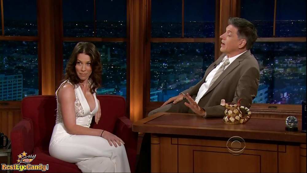Evangeline Lilly HOT in WHITE OVERALL #25998485