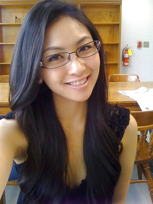 Girls who show how sexy glasses can be #26404206