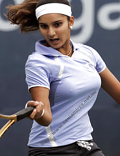ホットなインドのテニスプレイヤー、サニア・ミルザ
 #37843445