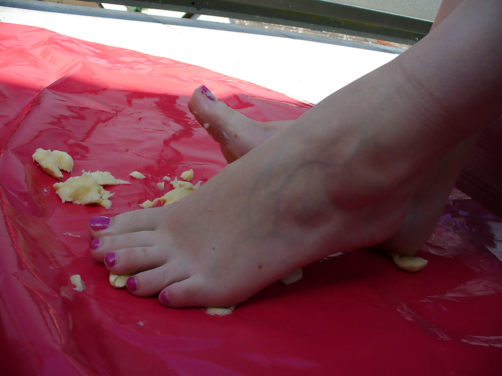 Barefeet and banana #38146212
