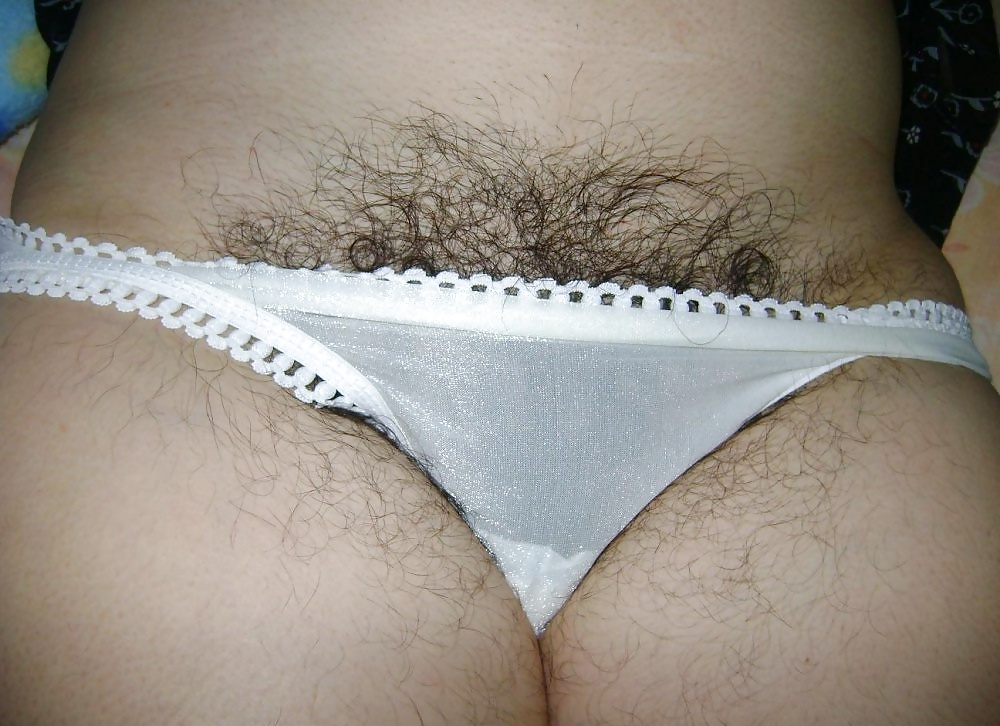 My hairy pussy beneath my white panties #33890838